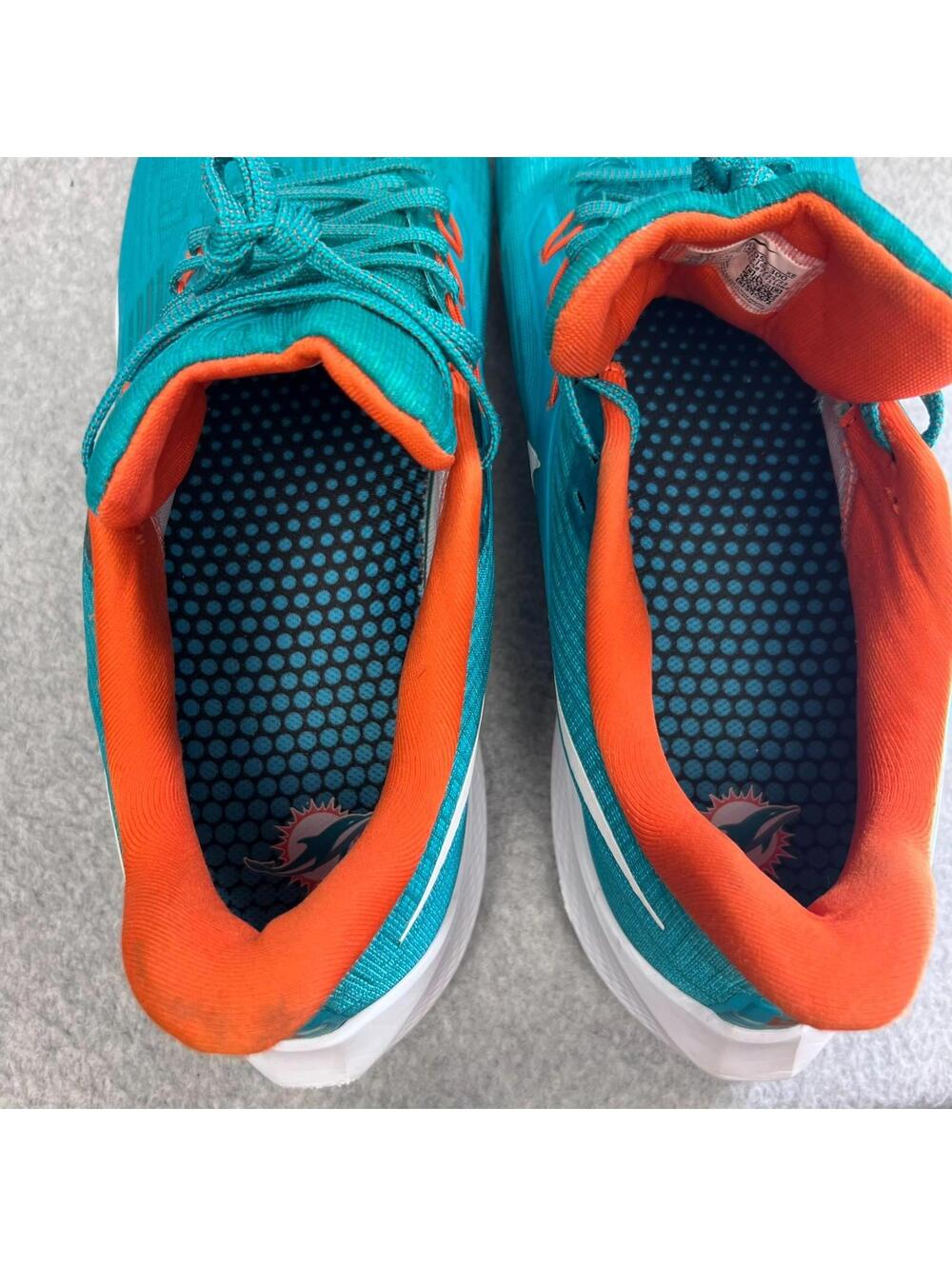 Nike Air Zoom Pegasus 39 Miami Dolphins NFL Men Running Shoes size 15 DR2052-300 - Picture 5 of 9